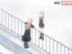 Молодые аниме лесбиянки занимаются любовью в свободное время