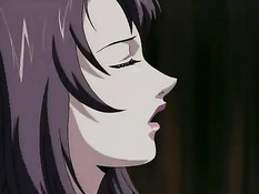 Парень сделал куни грудастой хентай мамочке и оттрахал её раком