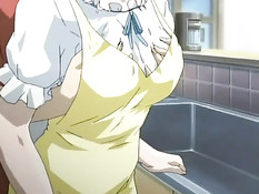 Молодой любовник оттрахал неудовлетворённую хентай женщину