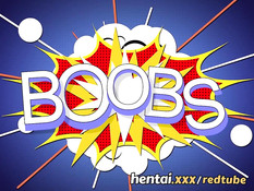 Грудастые хентай девчонки дрочат парням члены своими сиськами