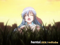 Грудастые хентай девчонки дрочат парням члены своими сиськами