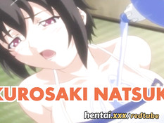 Грудастые хентай девчонки дрочат парням члены своими сиськами