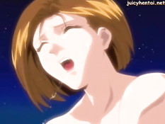 Две аниме лесбиянки лижут в позе 69 и занимаются жёстким сексом