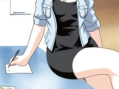 Сисястые хентай девчонки соблазняют на секс молодого паренька