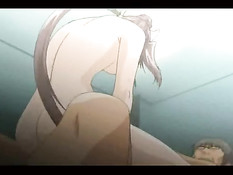 Мужик схватил хентай медсестру и засадил свой член в её задницу