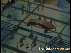 Оттрахал вибратором и членом возбуждённую хентай телеведущую