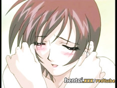 Оттрахал вибратором и членом возбуждённую хентай телеведущую