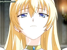 Здоровый мужик трахает аниме девушку раком и заставляет сосать