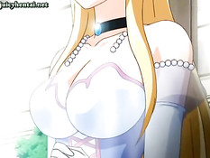 Здоровый мужик трахает аниме девушку раком и заставляет сосать