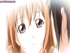 Длинноволосая хентай девка впервые попробовала анальный секс