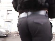 Блондиночка из Питера оттрахана в киску и разработанную задницу