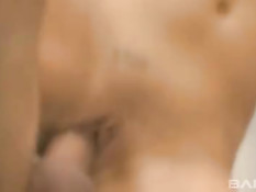 Жёсткий БДСМ с блондинкой в чёрном нижнем белье Ashlynn Brooke