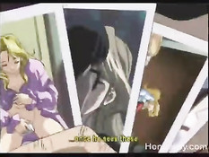 Рыжая хентай девчонка наслаждается жёстким сексом с мужчиной