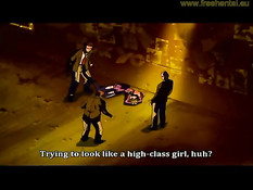 Сделал фистинг и оттрахал хентай девчонку с розовыми волосами