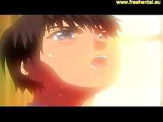 Сделал фистинг и оттрахал хентай девчонку с розовыми волосами