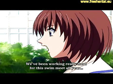 Сделал фистинг и оттрахал хентай девчонку с розовыми волосами