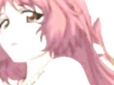 Пьяная подружка с голубыми волосами сосёт член и ебётся с парнем