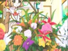 Аниме девушка с голубыми волосами подрочила парню в бассейне