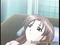 Посадил хентай девку в гинекологическое кресло и сделал фистинг