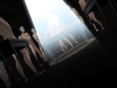 Связанных аниме девок трахают в присутствии похотливых парней