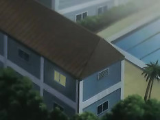 Снял с хентай девчонки трусики и оттрахал на столе в позе раком