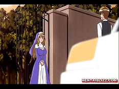 Молодой человек ебёт на полу аниме девку с огромными сиськами