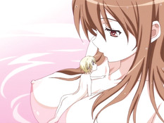 Похотливые хентай девчонки пристают к светловолосому пареньку