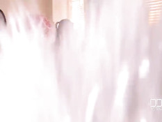 Спортсмен оттрахал развратных чирлидерш Jasmine Webb и Nekane