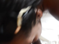 Латиноамериканская девка с тату на спине ебётся со своим парнем