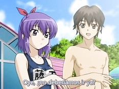 Перевозбудившийся бойфренд оттрахал хентай подружку в одежде