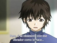 Перевозбудившийся бойфренд оттрахал хентай подружку в одежде