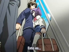 Перевозбудившийся бойфренд оттрахал хентай подружку в одежде