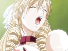 Сисястая хентай девка мастурбирует пока подруга ебётся с парнем