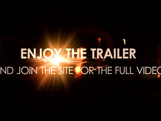 Рыжая девушка Jessica Robbin дрочит член сиськами и делает минет