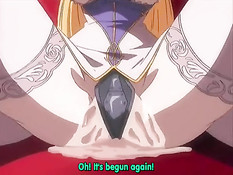 Светловолосая эльфийская девушка сосёт член и трахается раком