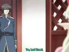 Светловолосая эльфийская девушка сосёт член и трахается раком