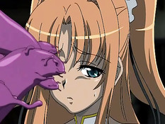 Щупальцы ночью обвивают и трахают сексуальных хентай девушек