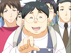 Возбуждённая хентай подруга повалила парня на пол и села на хуй