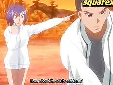 Похотливые хентай девчонки используют парня для плотских утех