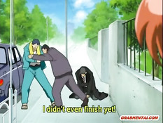 Похотливый мужик дал отсосать хуй и оттрахал рыжую хентай девку