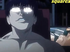 Очкарик насадил на член светловолосую хентай девку с хвостиками