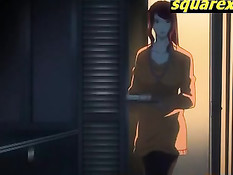 Очкарик насадил на член светловолосую хентай девку с хвостиками