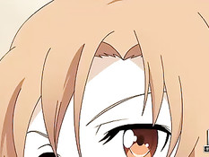 Аниме девушка подрочила воину хуй своими сиськами и дала в попу