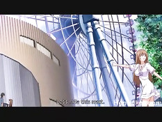 Отодрал на полу в позе раком и обкончал сисястую хентай девушку