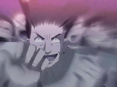 Хентай девчонка сосёт парню член и дрочит своей большой грудью