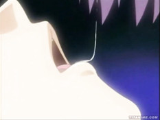 Хентай лесбиянки страстно целовались и тёрлись влажными кисками