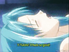 Хентай лесбиянки страстно целовались и тёрлись влажными кисками