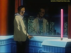 Похотливые мужики трахают хентай девчонку с короткой стрижкой