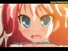 Сисястые хентай девки занимаются сексом с парнями и щупальцами