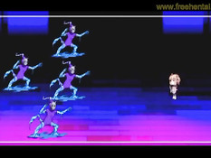 Сисястые хентай девки занимаются сексом с парнями и щупальцами